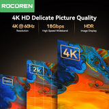 Cable HDMI 2.0 4K 60Hz de Alta Velocidad – 18Gbps