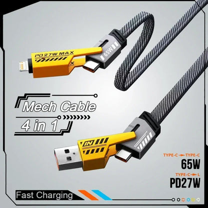 Cable de Carga Rápida 4 en 1 Mecha