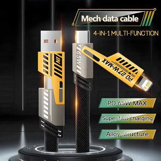 Cable de Carga Rápida 4 en 1 Mecha